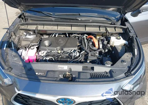 2022 Toyota Highlander Hybrid Le z USA, uszkodzony, nr VIN 5TDBBRCH2NS560230